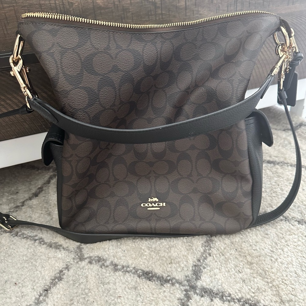 Coach leather bag
